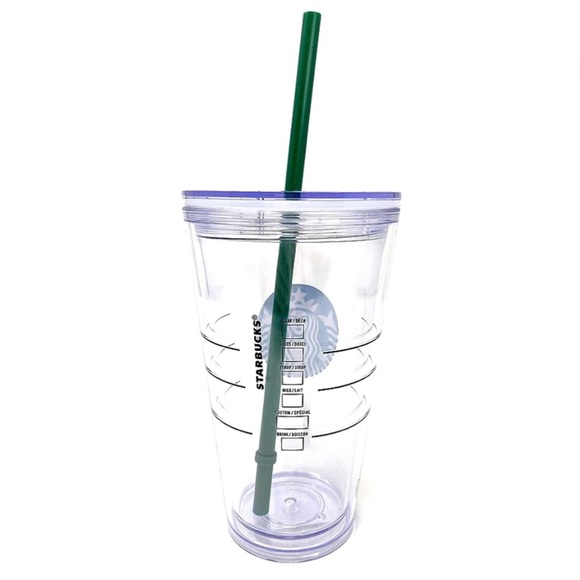 STARBUCKS COLD CUP TUMBLER TRAVELER WITH LOGO 16 OUNCE - Picture 2 of 8